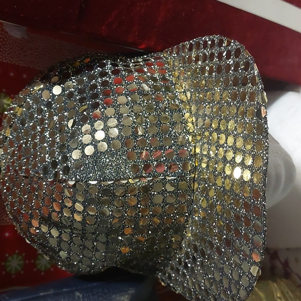 Gold Sequin Hat